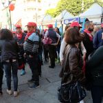 Cagliari, sit in dei lavoratori della grande distribuzione, foto di Roberto Pili